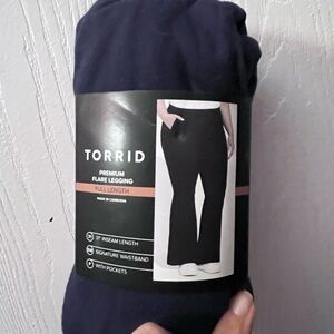 Torrid Navy Leggings